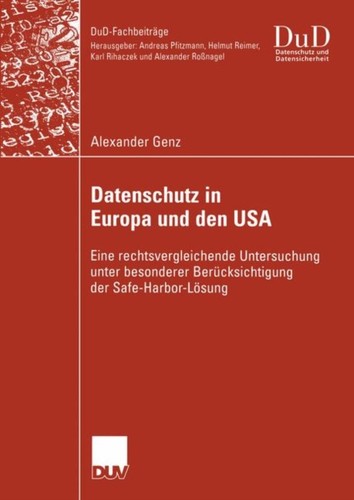 Genz datenschutz in - datenschutz, europa