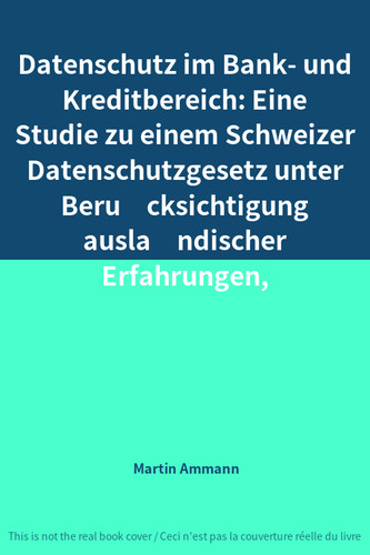 Datenschutz bank und - datenschutz, im